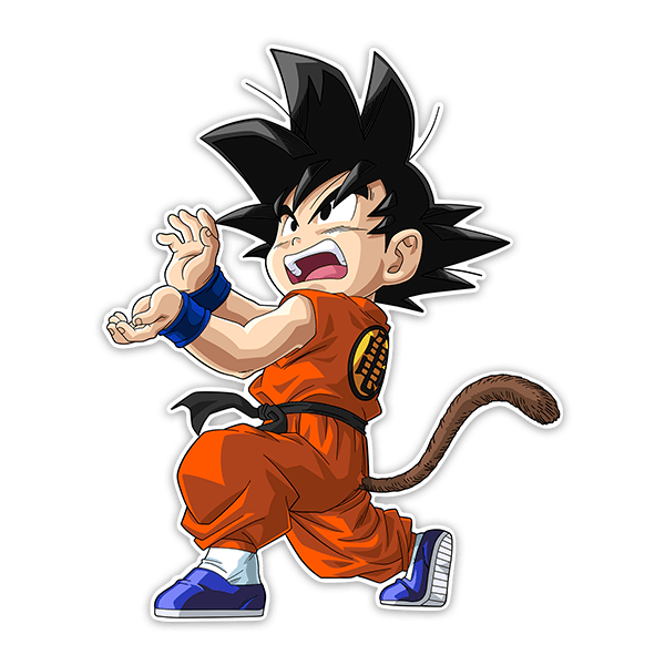 Stickers for Kids: Dragon Ball Kid Goku