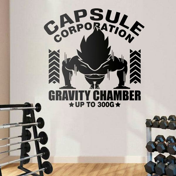 Stickers for Kids: Capsule Corporation Gravity Chamber