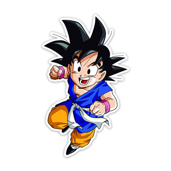 Stickers for Kids: Dragon Ball Goku GT