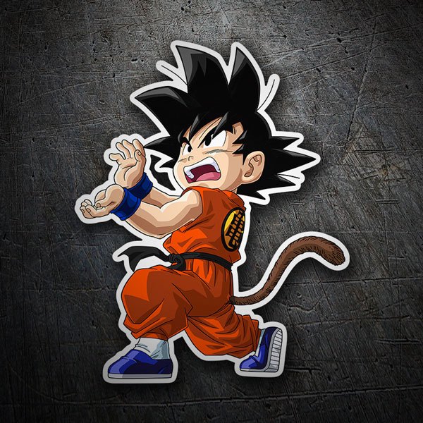 Car & Motorbike Stickers: Dragon Ball Goku Vital Wave
