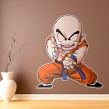 Stickers for Kids: Dragon Ball Krilin Kame Hame Ha 3