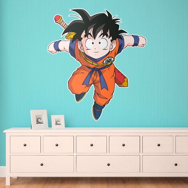 Sticker Mural Dragon Ball Gohan Kid, Autocollants