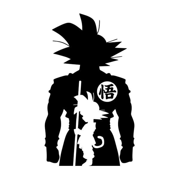 Stickers for Kids: Dragon Ball Son Goku the Legendary Warrior