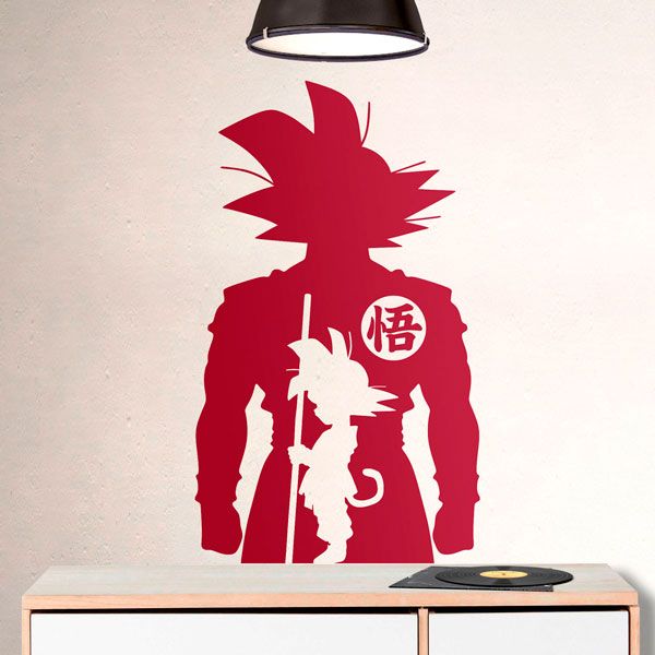 Stickers for Kids: Dragon Ball Son Goku the Legendary Warrior