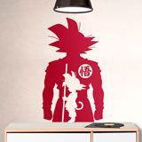 Stickers for Kids: Dragon Ball Son Goku the Legendary Warrior 2