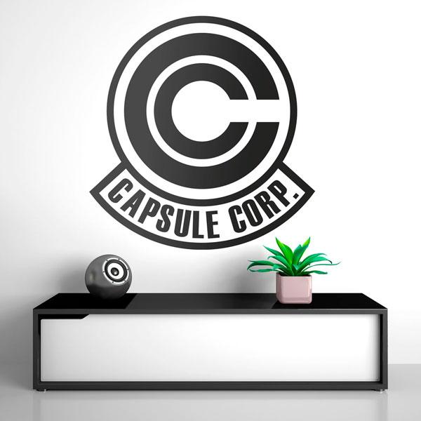 Stickers for Kids: Dragon Ball Capsule Corp.