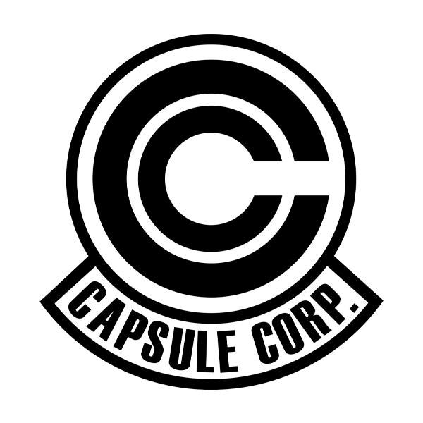 Stickers for Kids: Dragon Ball Capsule Corp.