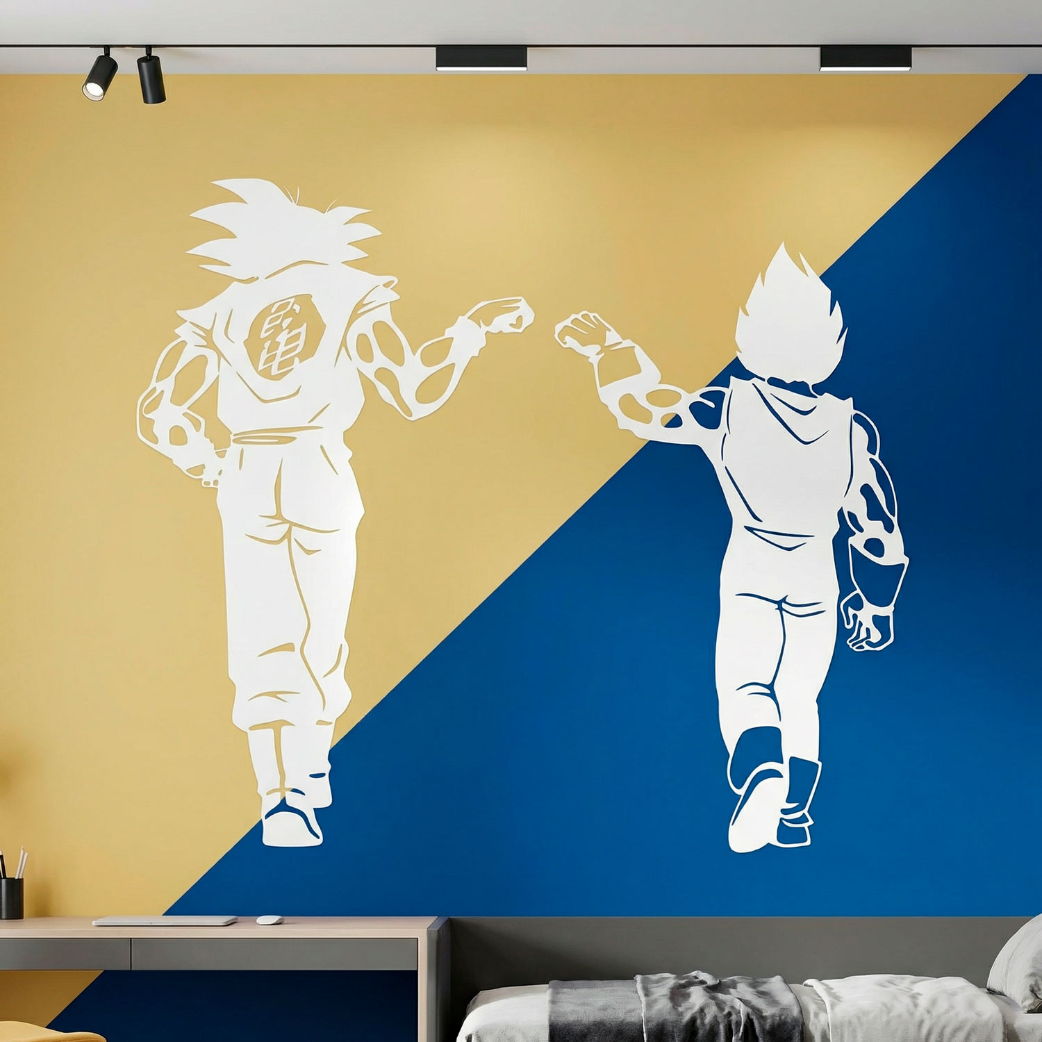 Stickers for Kids: Dragon Ball Son Goku and Vegeta