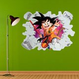 Stickers for Kids: Dragon Ball Son Goku Kid 3