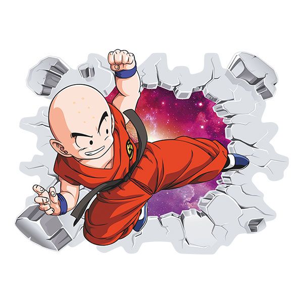 Stickers for Kids: Dragon Ball Krillin