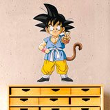 Stickers for Kids: Dragon Ball Son Goku GT Victory 3