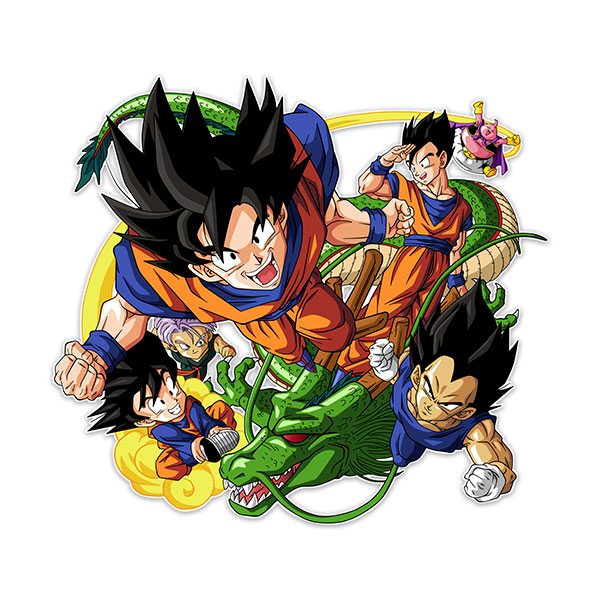 Stickers for Kids: Dragon Ball Characters