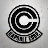 Car & Motorbike Stickers: Dragon Ball Capsule Corporation 2