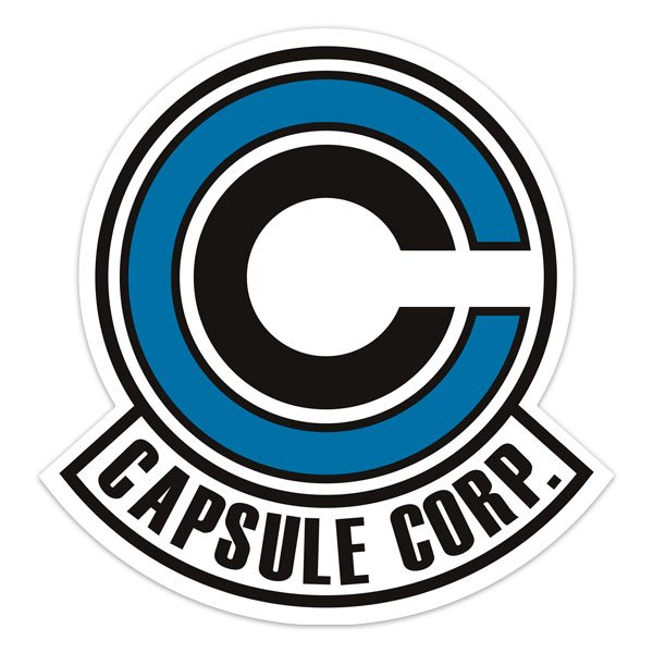 Car & Motorbike Stickers: Dragon Ball Capsule Corporation II