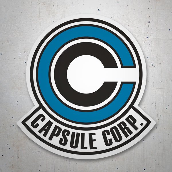 Car & Motorbike Stickers: Dragon Ball Capsule Corporation II