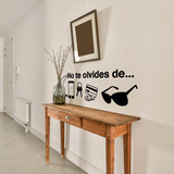 Wall Stickers: No te olvides de... 2