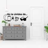 Wall Stickers: No te olvides de... 3