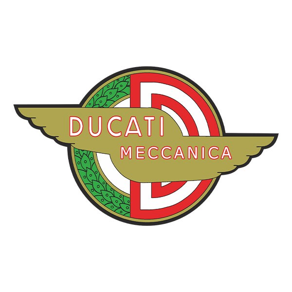 Car & Motorbike Stickers: Ducati meccanica