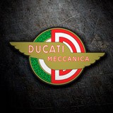 Car & Motorbike Stickers: Ducati meccanica 3