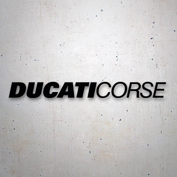 Car & Motorbike Stickers: Ducati Corse II