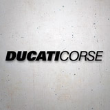Car & Motorbike Stickers: Ducati Corse II 2