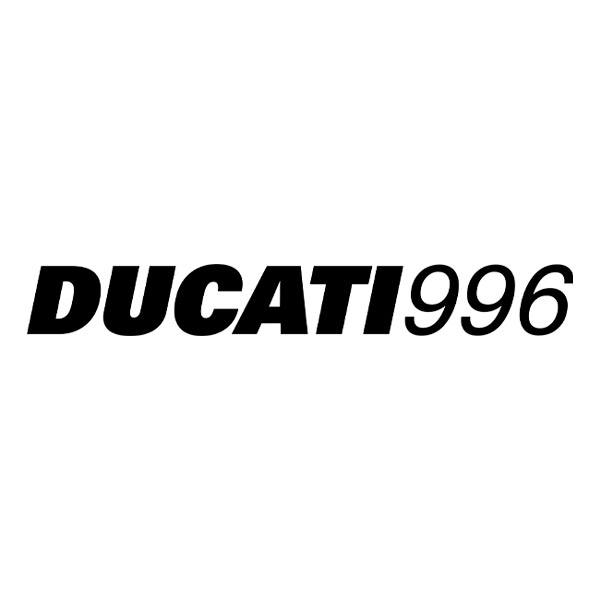 Car & Motorbike Stickers: Ducati 996