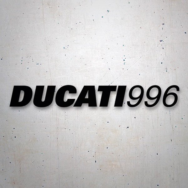 Car & Motorbike Stickers: Ducati 996