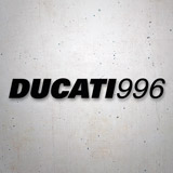 Car & Motorbike Stickers: Ducati 996 2