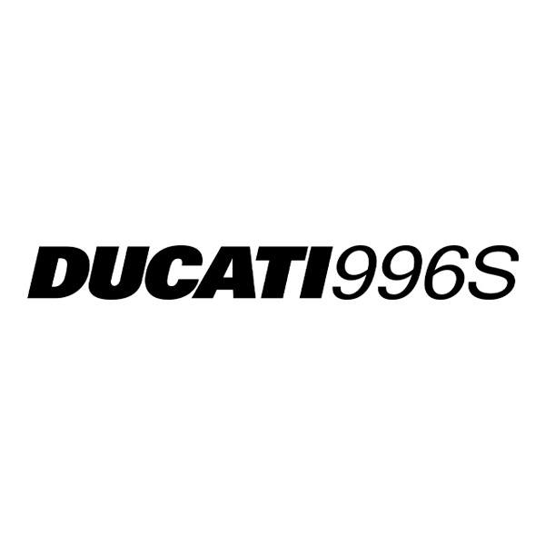 Car & Motorbike Stickers: Ducati 996s