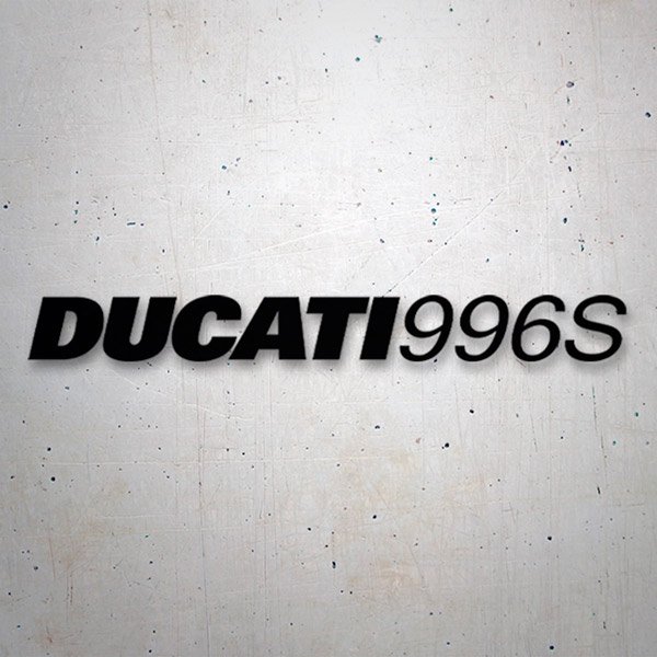 Car & Motorbike Stickers: Ducati 996s