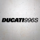 Car & Motorbike Stickers: Ducati 996s 2