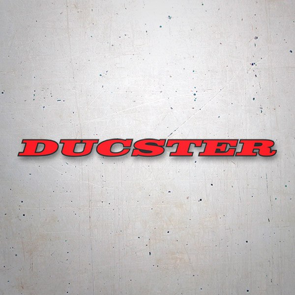 Car & Motorbike Stickers: Ducati multi Ducster