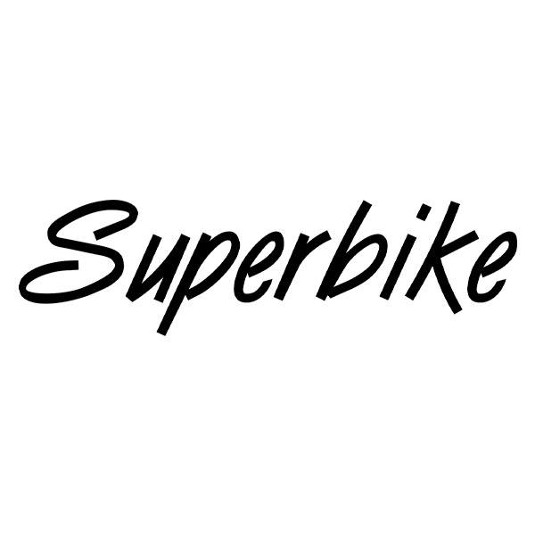 Car & Motorbike Stickers: Superbike Decal