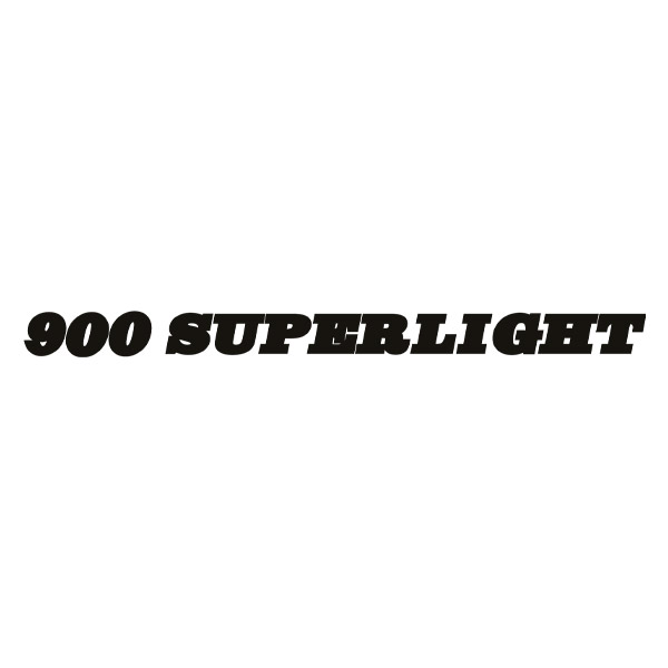 Car & Motorbike Stickers: Ducati multi 900 Superlight