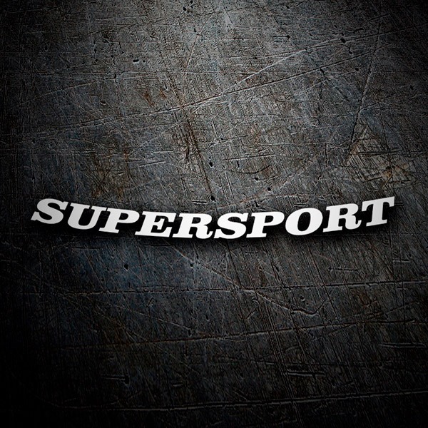 Car & Motorbike Stickers: Ducati Supersport