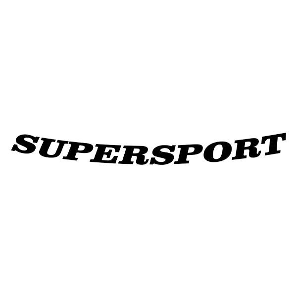 Car & Motorbike Stickers: Supersport