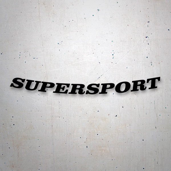 Car & Motorbike Stickers: Ducati Supersport