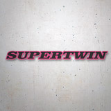 Car & Motorbike Stickers: Ducati multi Supertwin 2