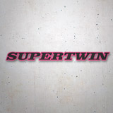 Car & Motorbike Stickers: Ducati multi Supertwin 2