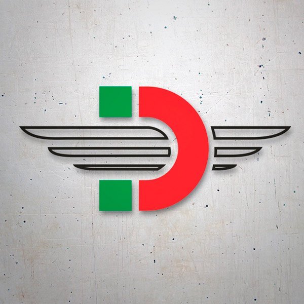 Car & Motorbike Stickers: Ducati multi shield VI