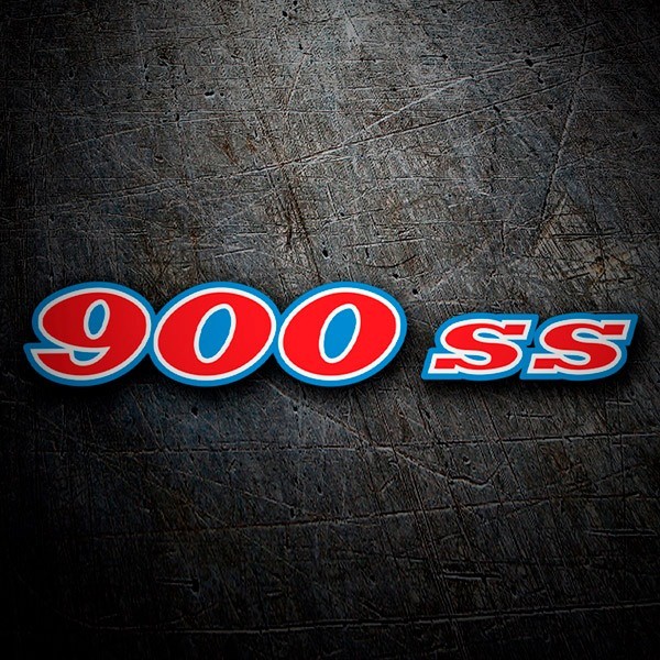 Car & Motorbike Stickers: Ducati 900 ss