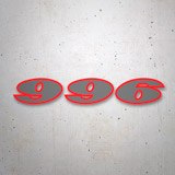 Car & Motorbike Stickers: Ducati multi 996 2