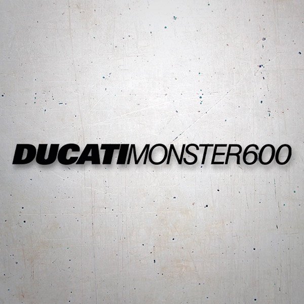 Car & Motorbike Stickers: Ducati Monster 600