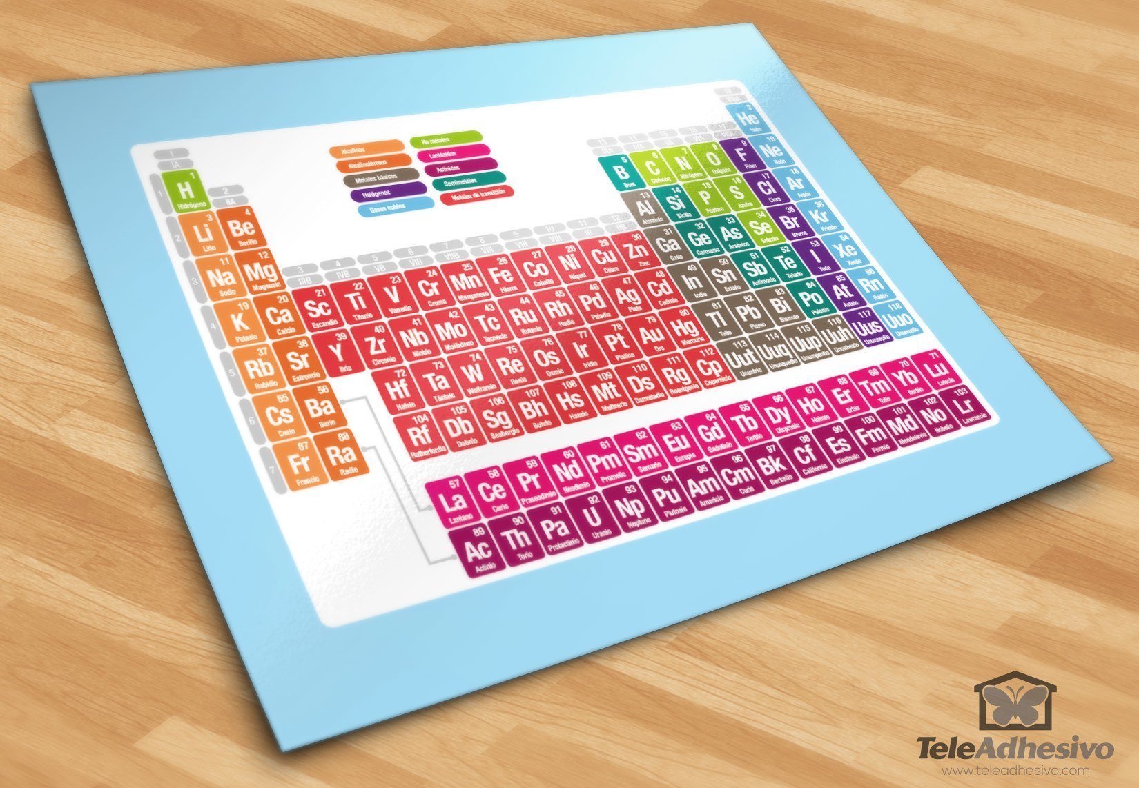 Wall Stickers: Periodic table