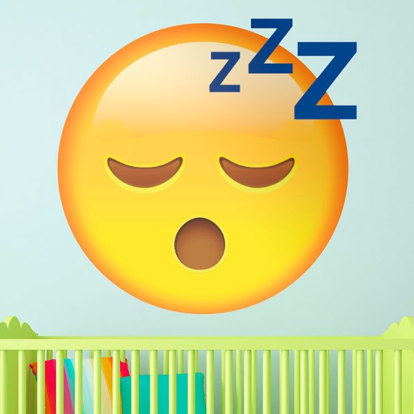 Wall Stickers: Sleeping face
