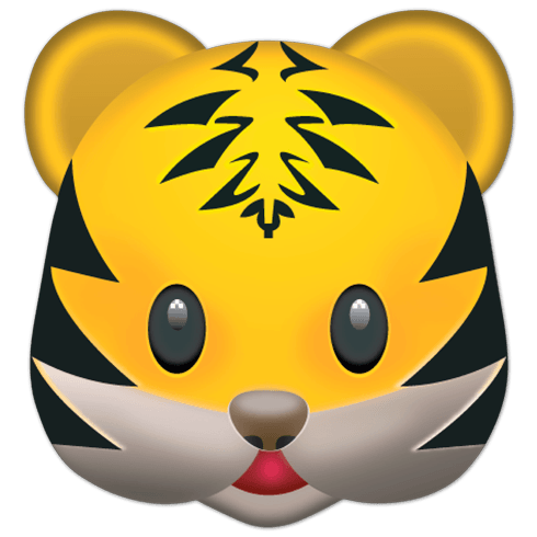 Wall Stickers: Tiger Face 0