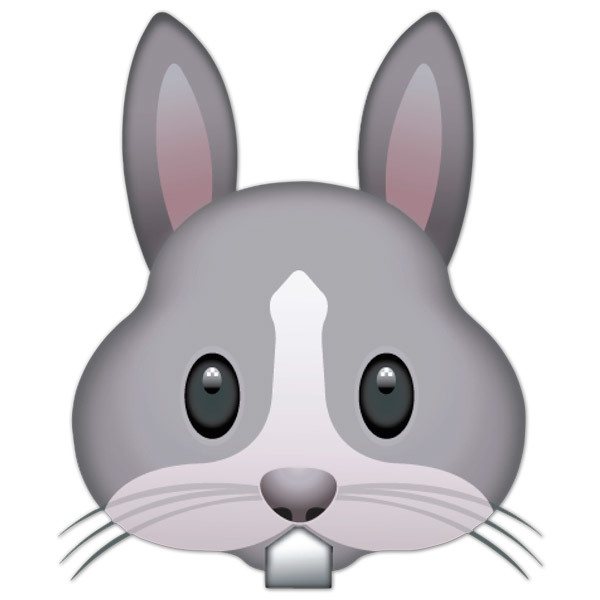 Wall Stickers: Rabbit Face