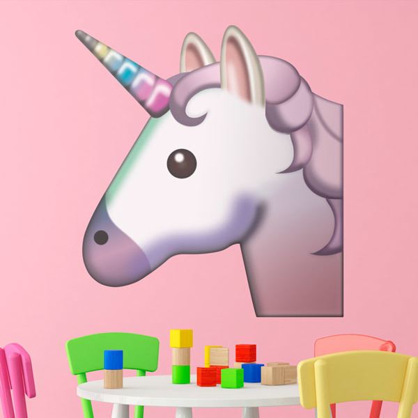Sticker Unicorn Face Muraldecal Com