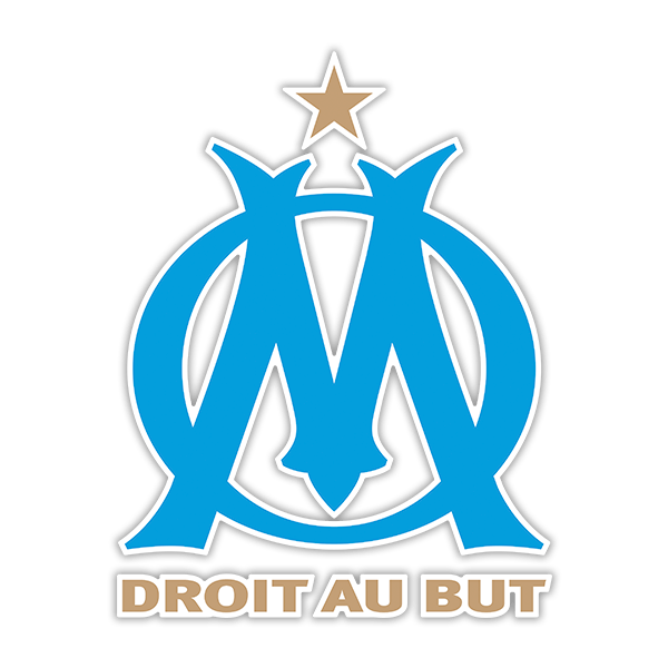 Wall Stickers: Olympique de Marseille Coat of Arms