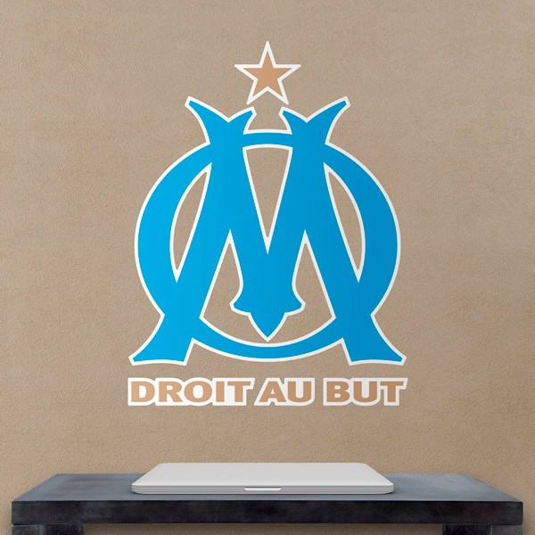 Wall Stickers: Olympique de Marseille Coat of Arms